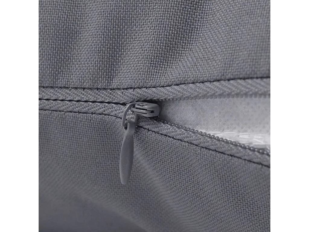 Lot de 2 coussins grise 60 x 40 x 3 cm DEC020104