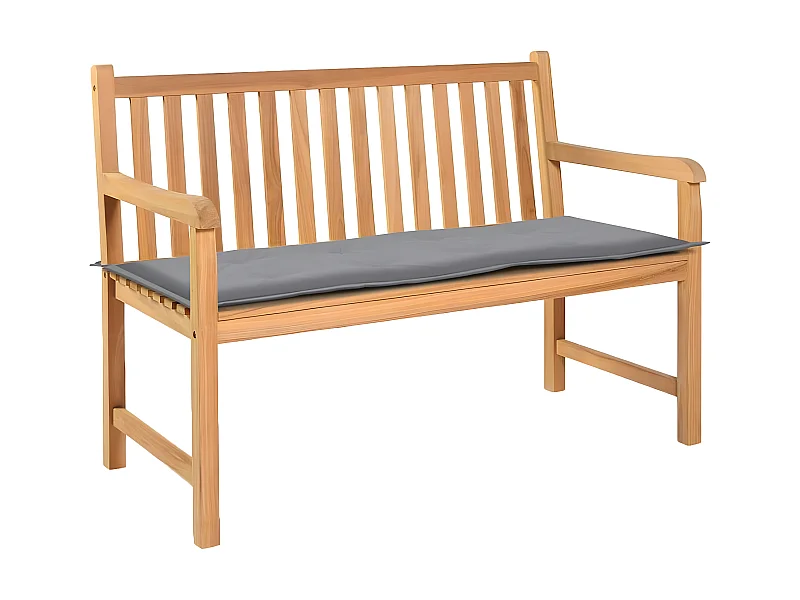 Coussin de banc de grise 120 x 50 x 3 cm DEC021555