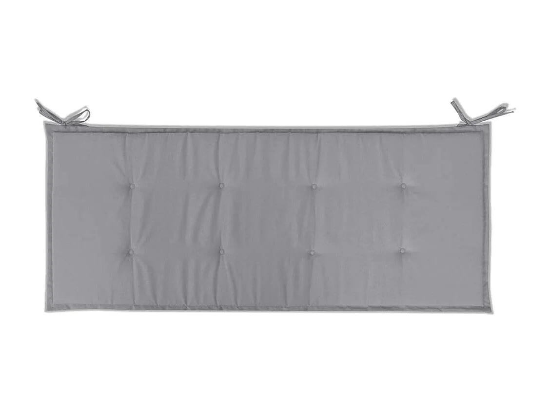 Coussin de banc de grise 120 x 50 x 3 cm DEC021555