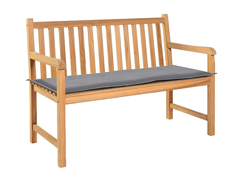 Coussin de banc de grise 120 x 50 x 3 cm DEC021555
