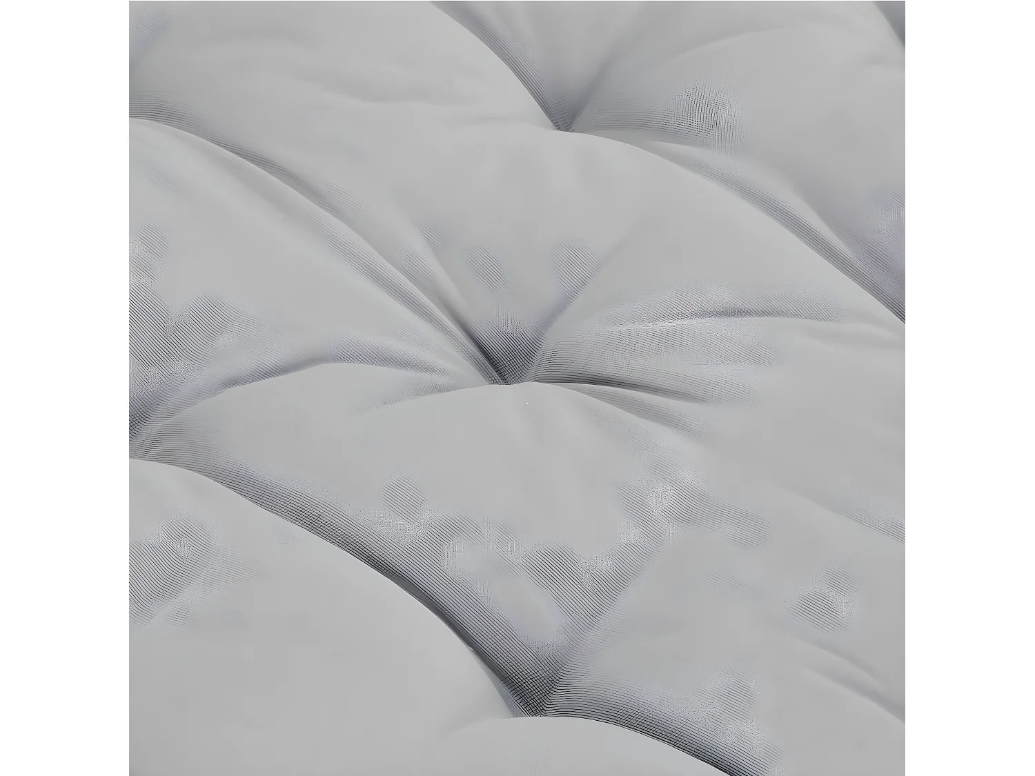 Coussin de plancher de grise 120 x 40 x 7 cm DEC021811