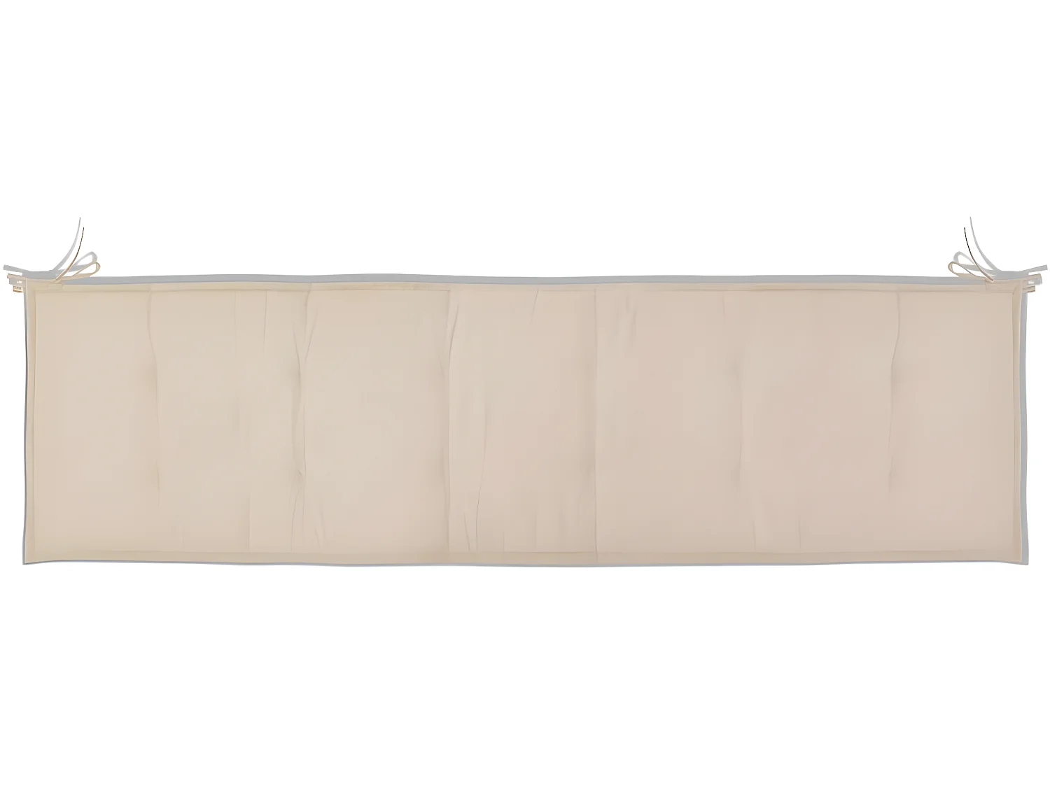 Coussin de banc de crème 180 x 50 x 3 cm DEC021561