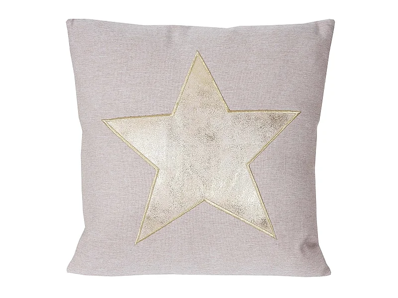 Coussin avec motif étoile 45 x 1 x 45 cm DEC04080