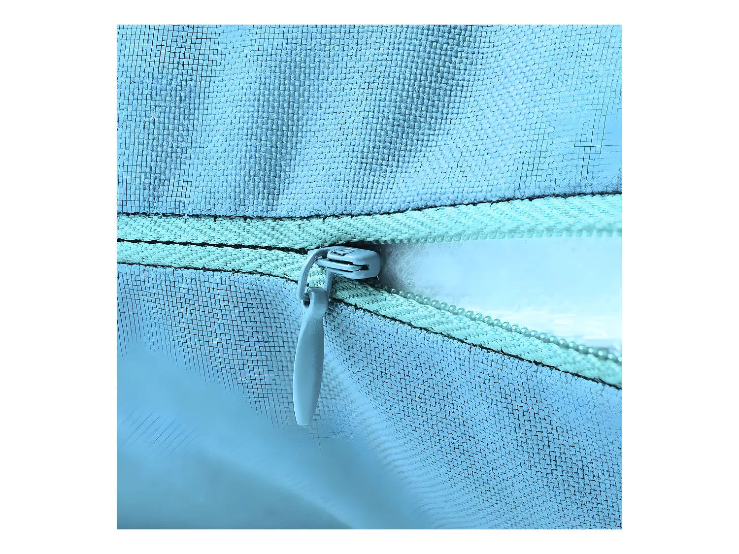 Lot de 2 coussins bleue 60 x 40 x 3 cm DEC020100