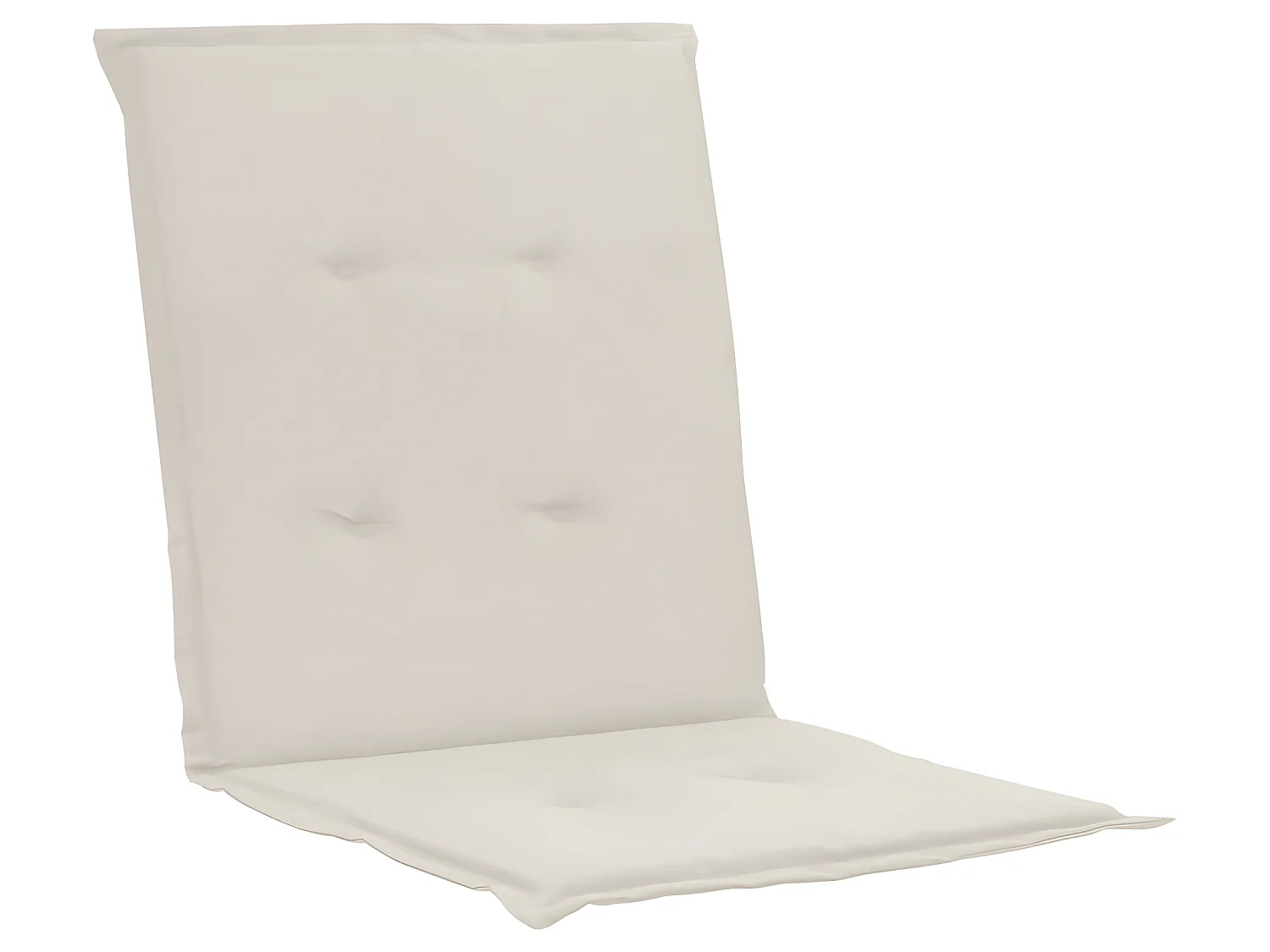 lot de 2 coussins crème 100 x 50 x 3 cm DEC021680