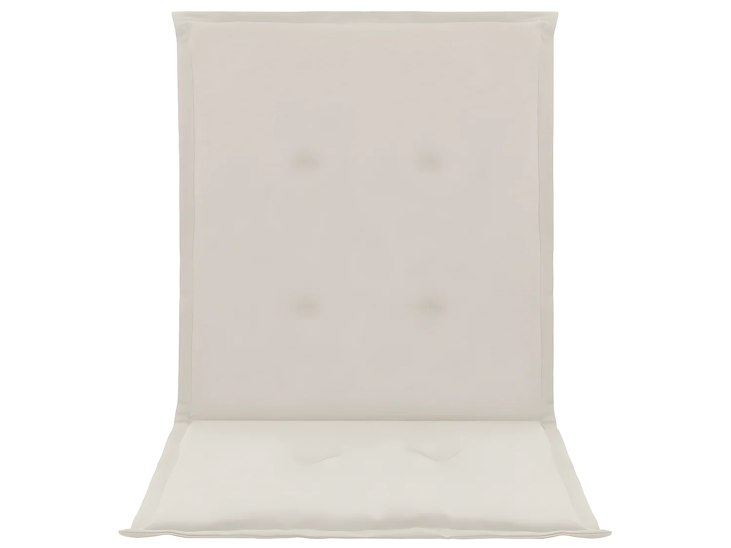 lot de 2 coussins crème 100 x 50 x 3 cm DEC021680