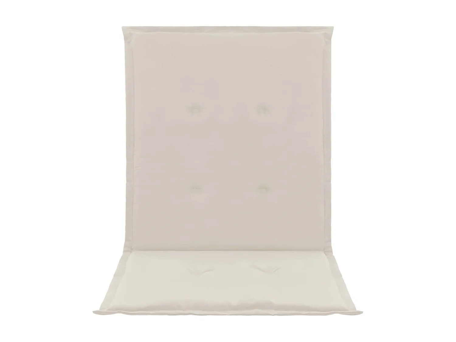 lot de 2 coussins crème 100 x 50 x 3 cm DEC021680