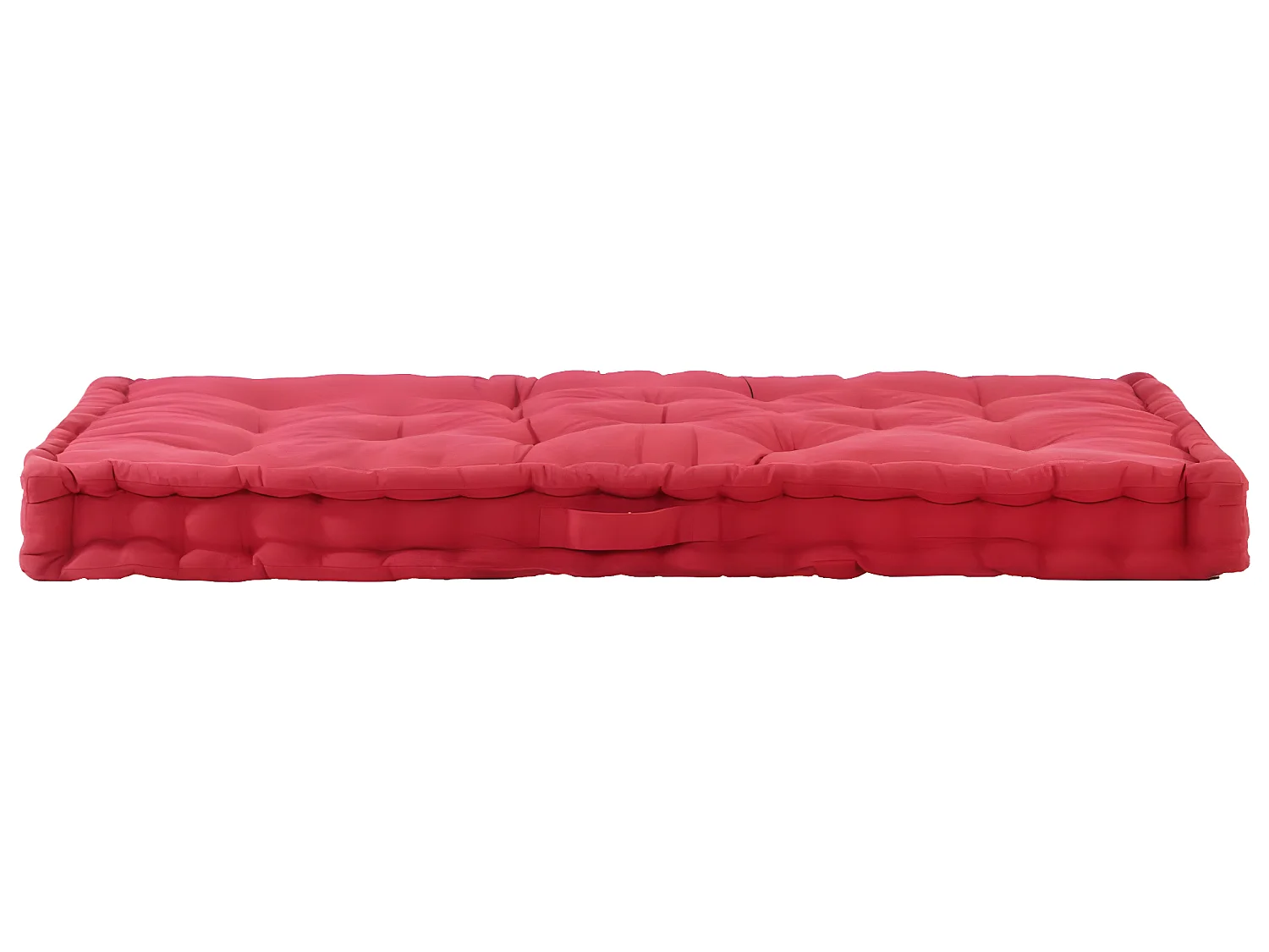 coussin de canapé palette bordeaux 120 x 80 x 10 cm DEC021818