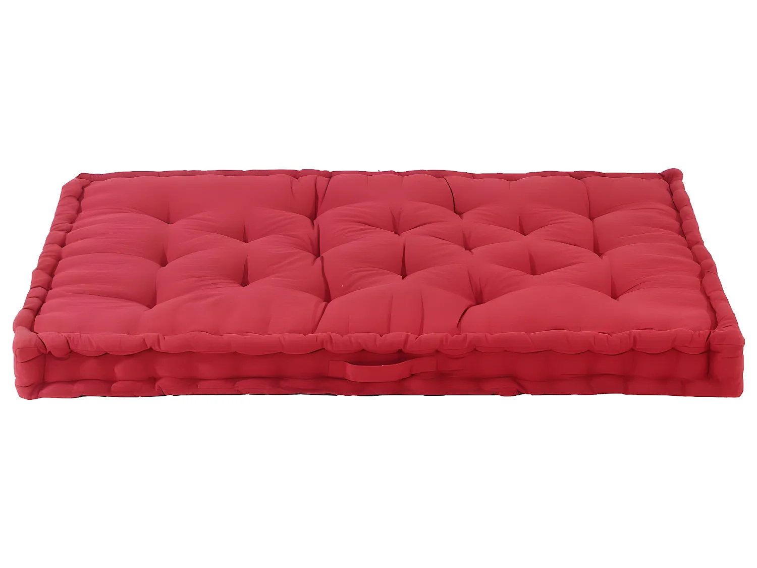 coussin de canapé palette bordeaux 120 x 80 x 10 cm DEC021818