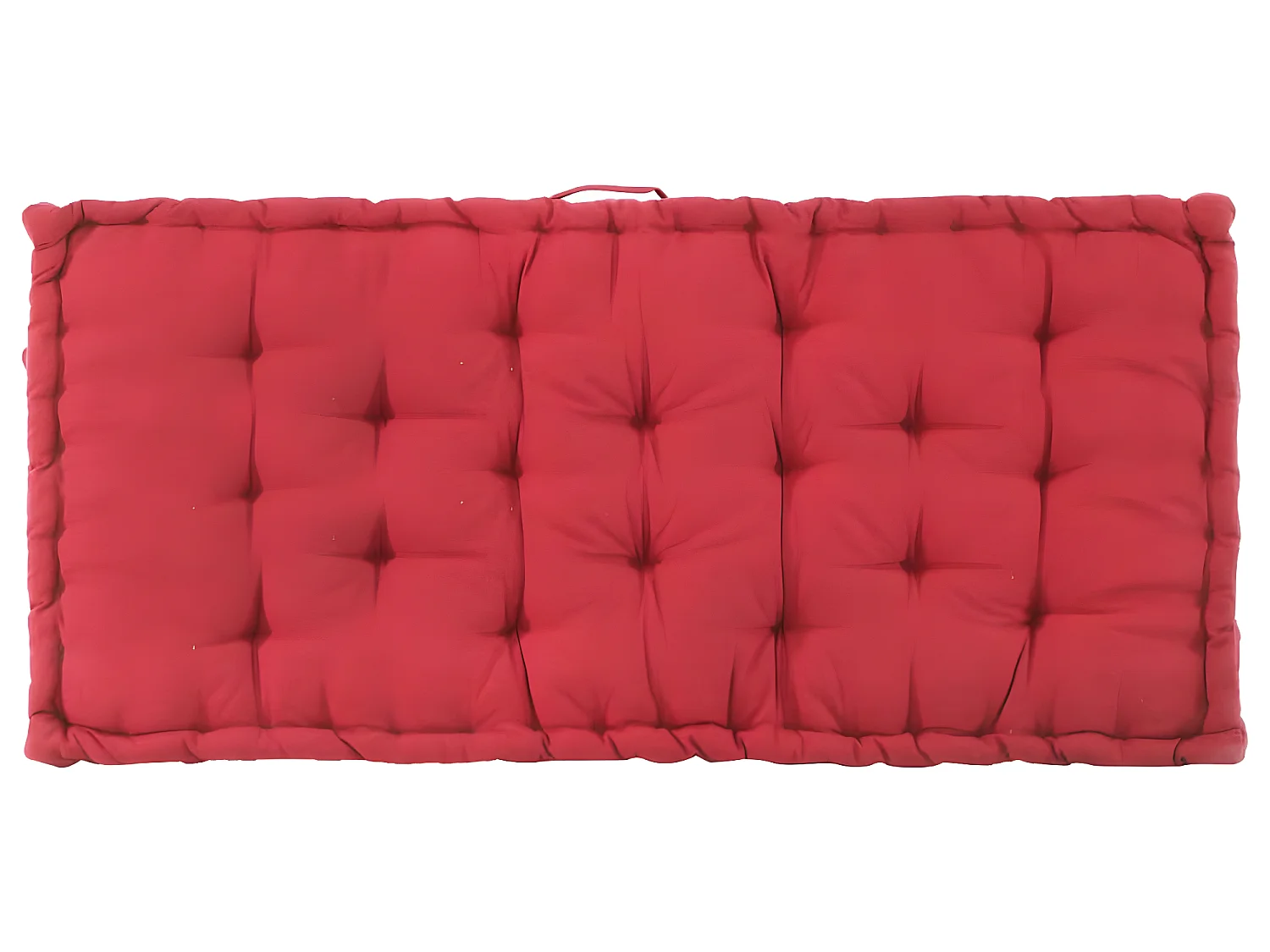 coussin de canapé palette bordeaux 120 x 80 x 10 cm DEC021818