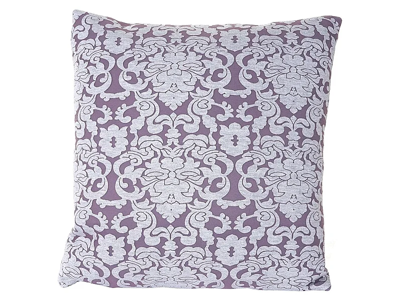 Coussin violet style baroque 45 x 45 x 5 cm DEC04081