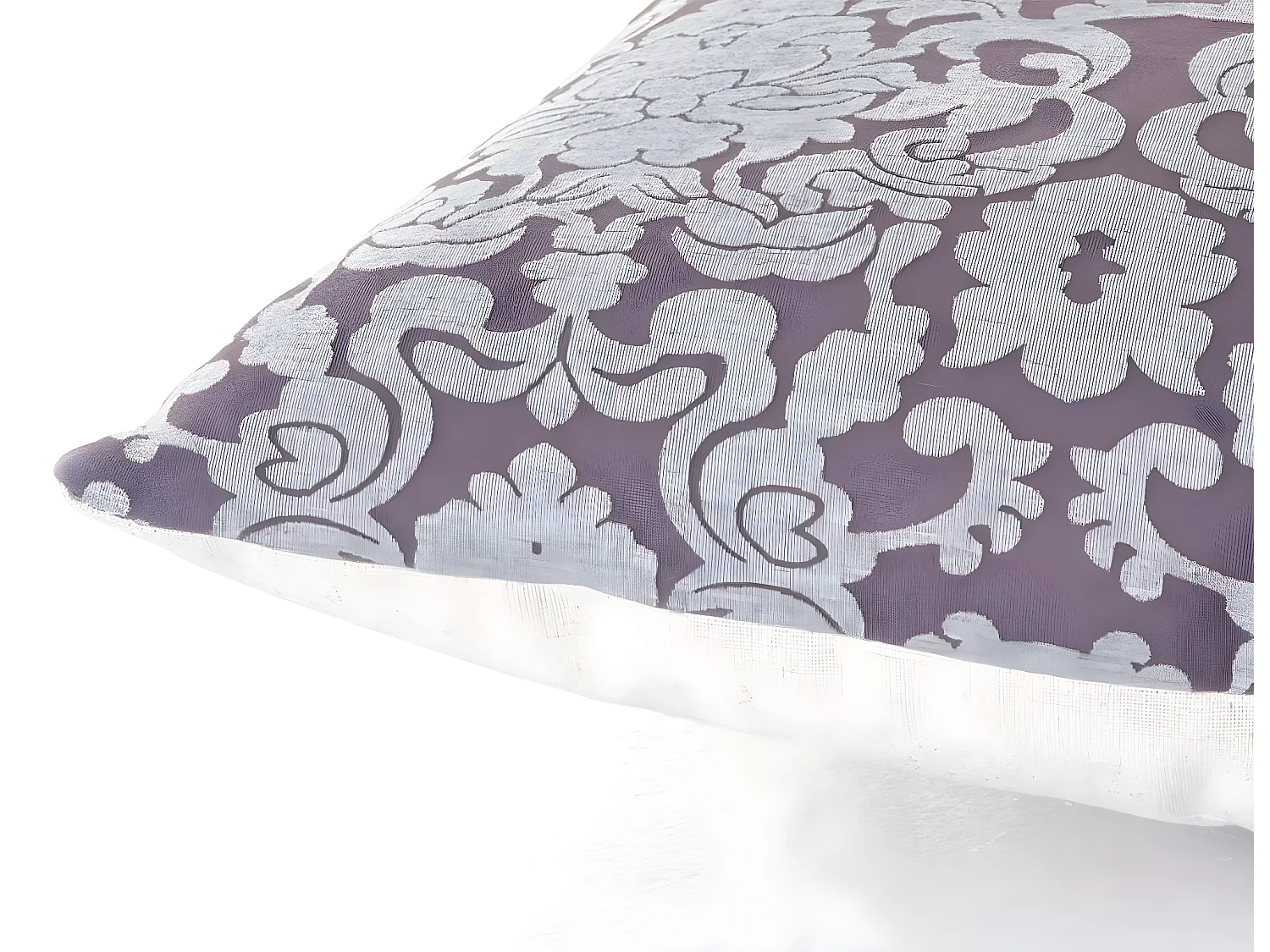 Coussin violet style baroque 45 x 45 x 5 cm DEC04081