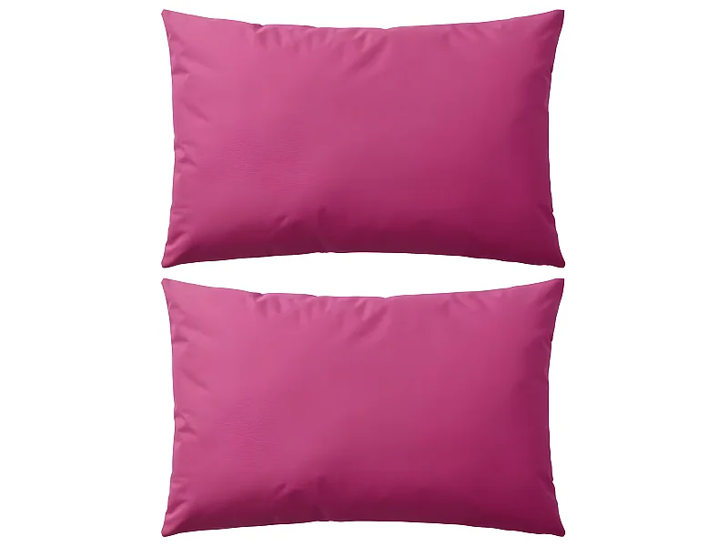 Lot de 2 coussins 60 x 40 x 3 cm DEC020096