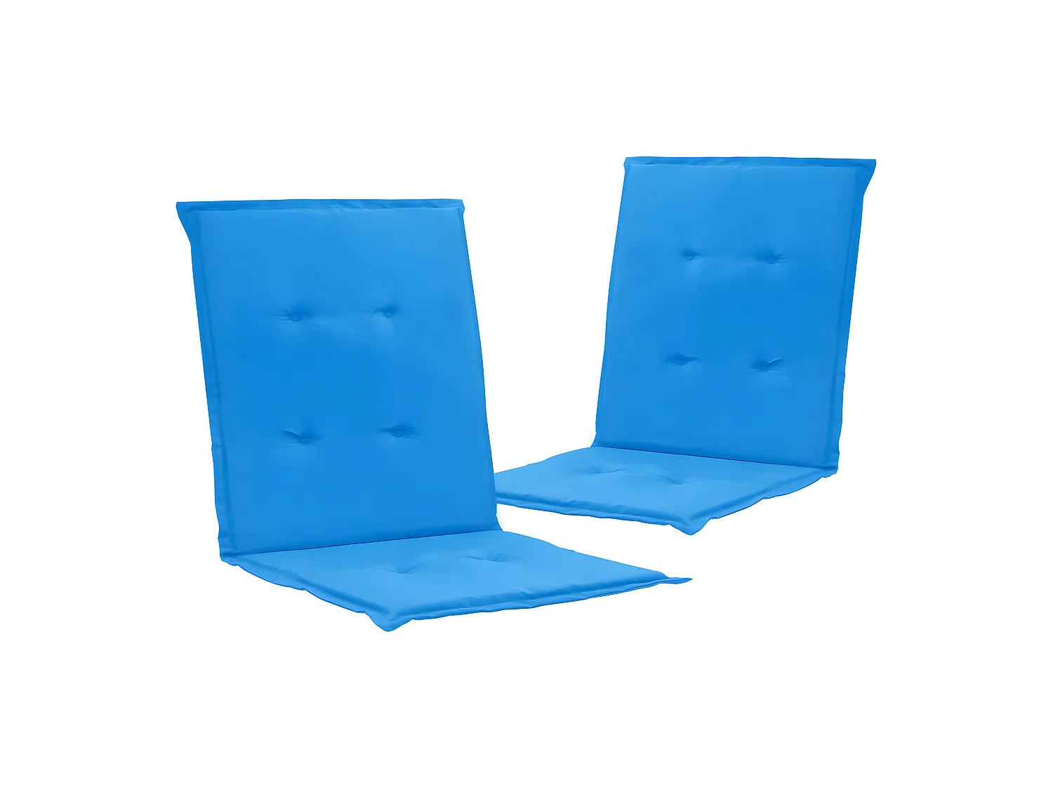 lot de 2 coussins bleue 100 x 50 x 3 cm DEC021682