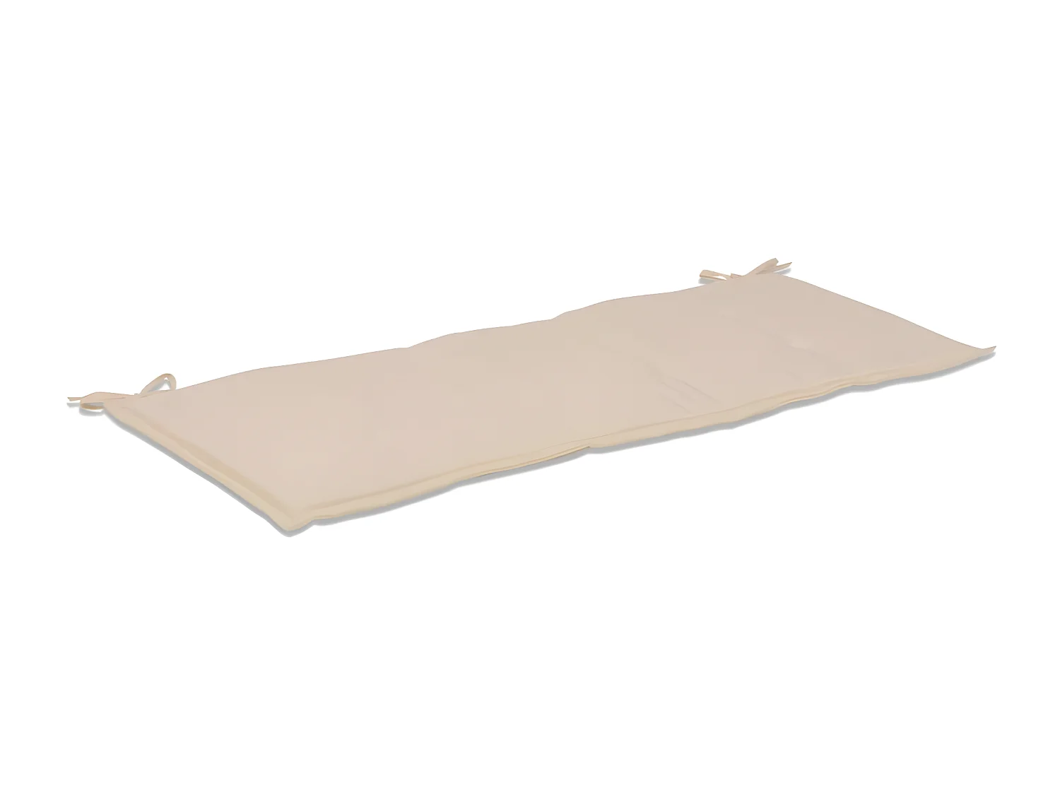 Coussin de banc de crème 120 x 50 x 3 cm DEC021559