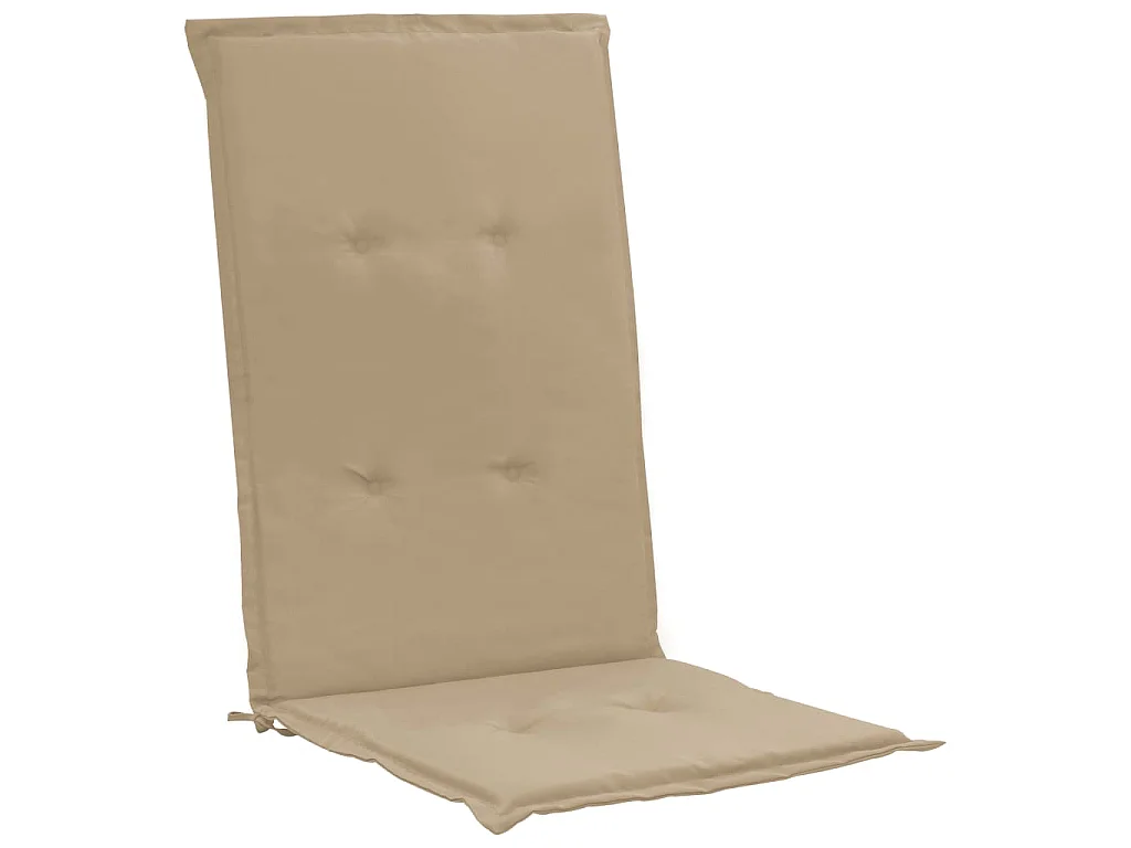 lot de 2 coussins beige 120 x 50 x 3 cm DEC021670