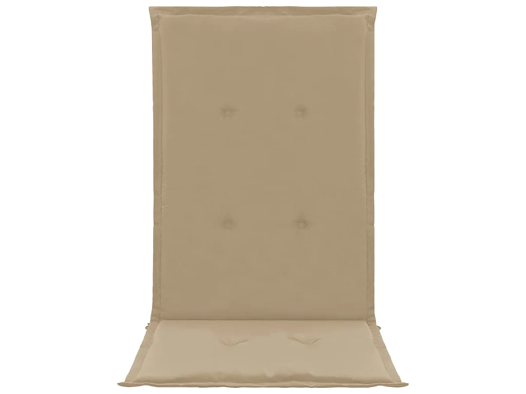 lot de 2 coussins beige 120 x 50 x 3 cm DEC021670
