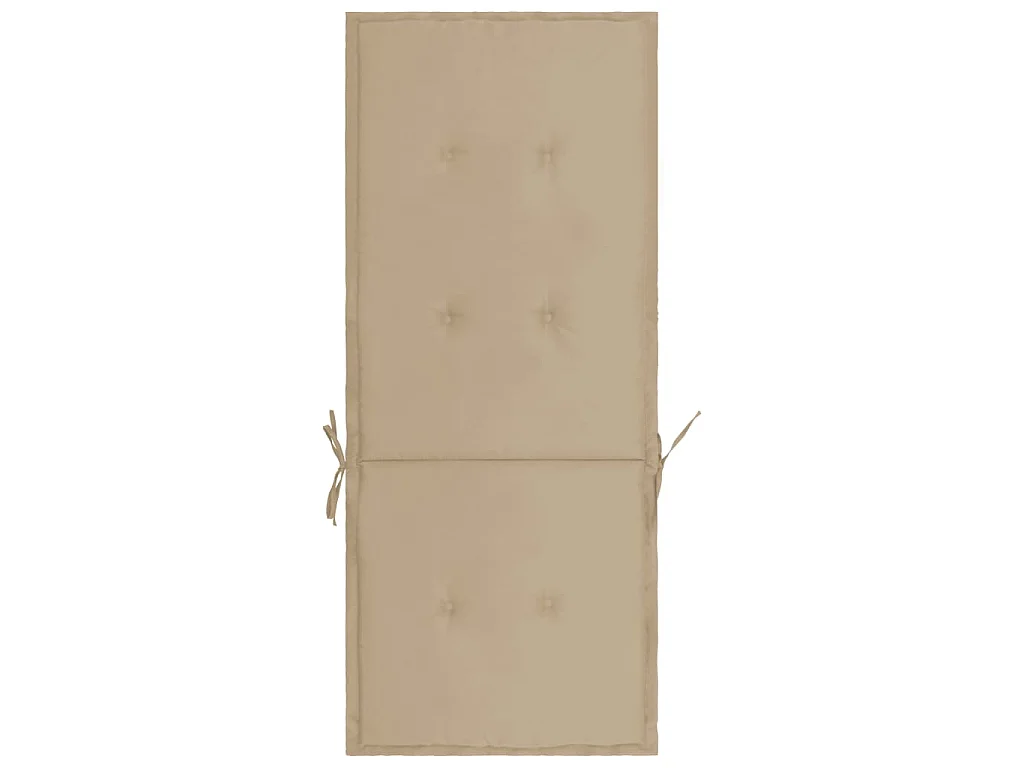 lot de 2 coussins beige 120 x 50 x 3 cm DEC021670