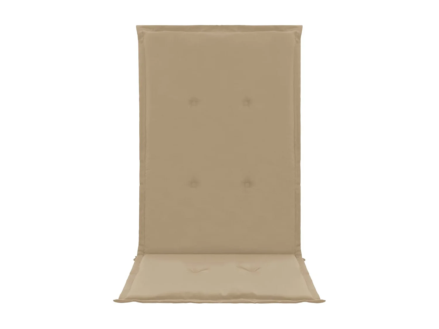 lot de 2 coussins beige 120 x 50 x 3 cm DEC021670