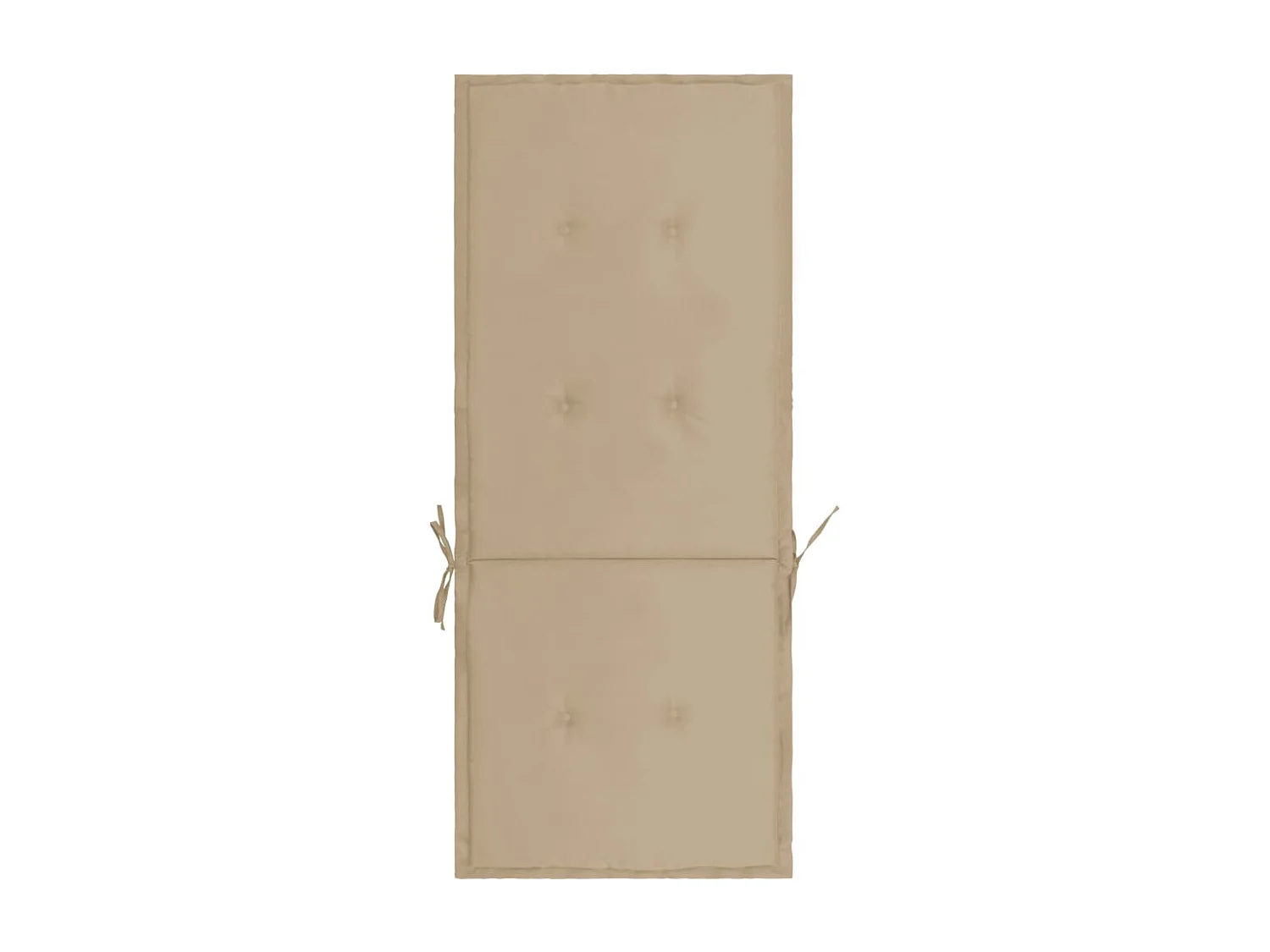 lot de 2 coussins beige 120 x 50 x 3 cm DEC021670