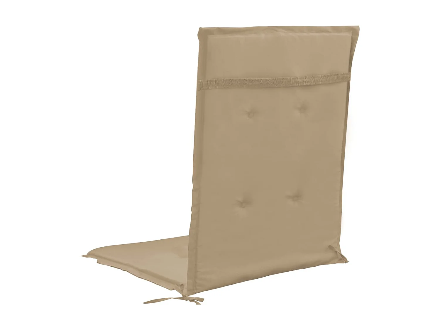 lot de 2 coussins beige 120 x 50 x 3 cm DEC021670