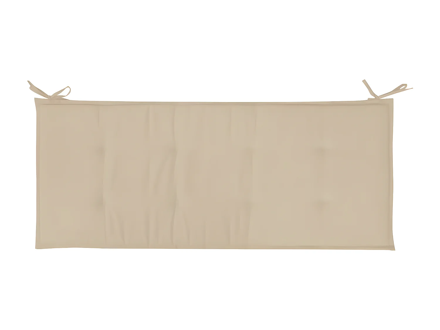 Coussin de banc de beige 150 x 50 x 3 cm DEC021755