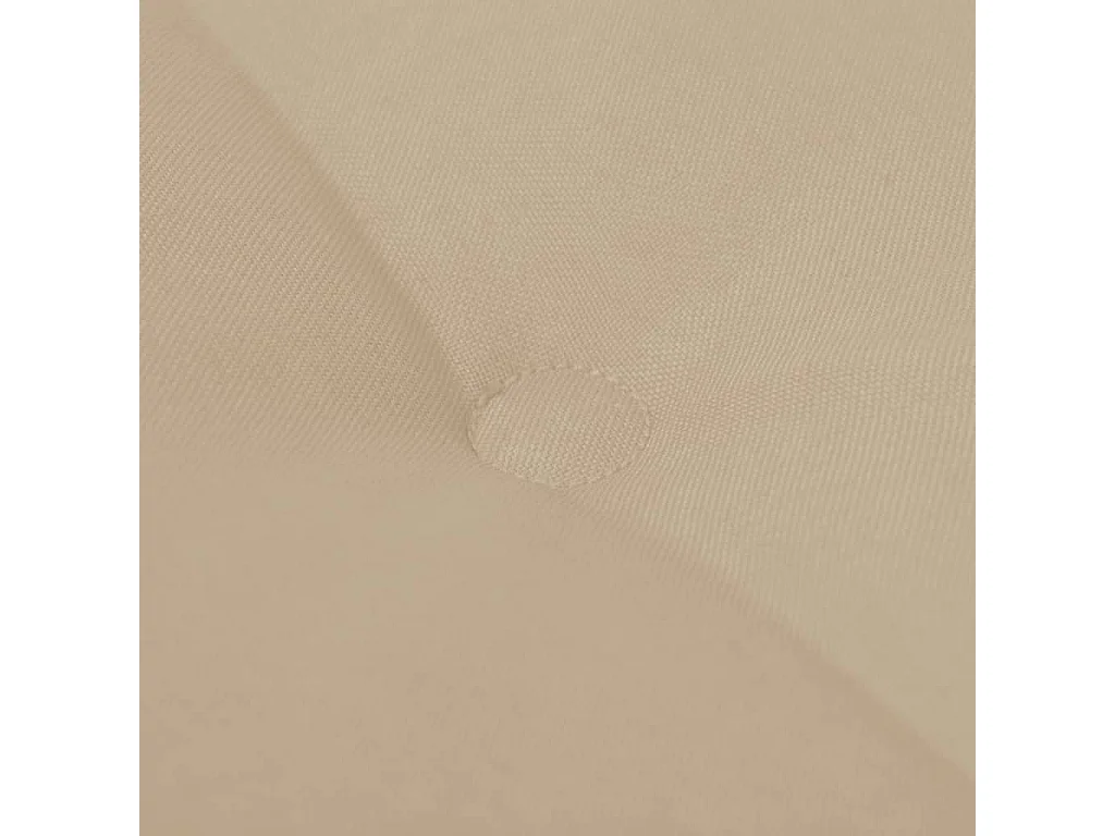 Coussin de banc de beige 150 x 50 x 3 cm DEC021755