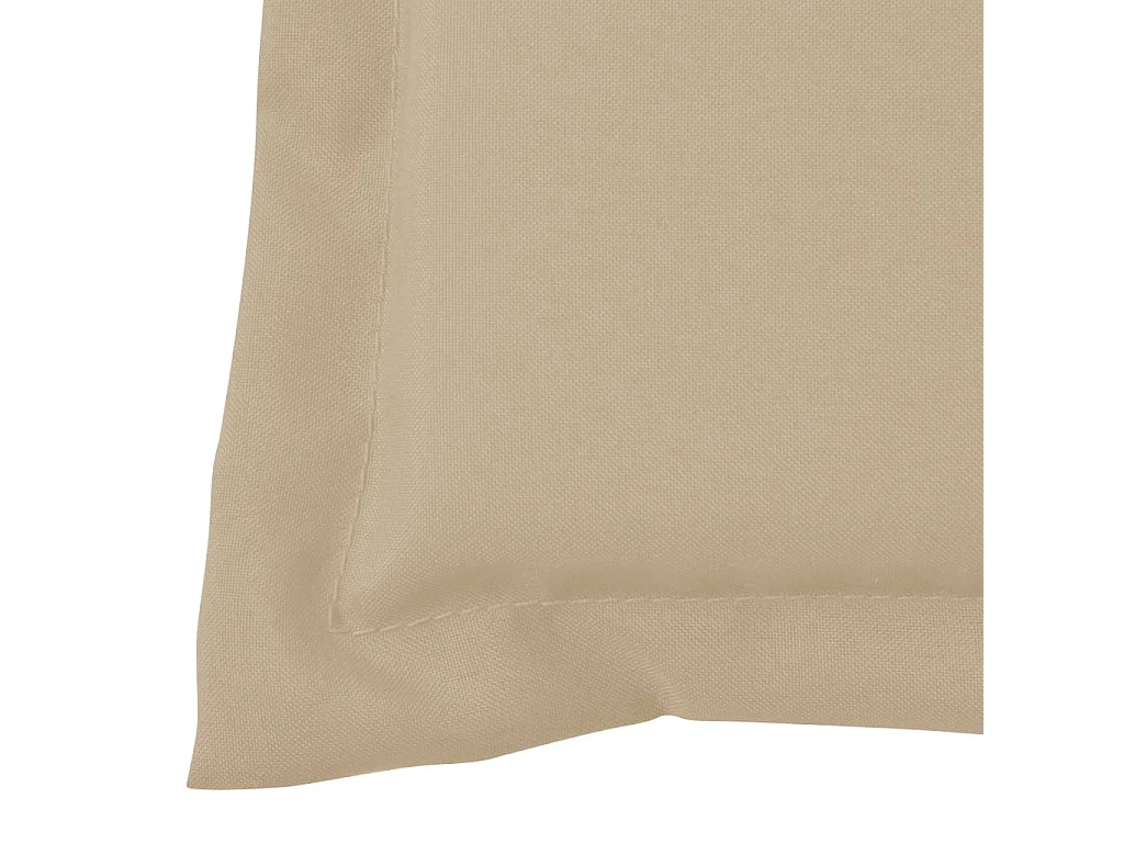 Coussin de banc de beige 150 x 50 x 3 cm DEC021755