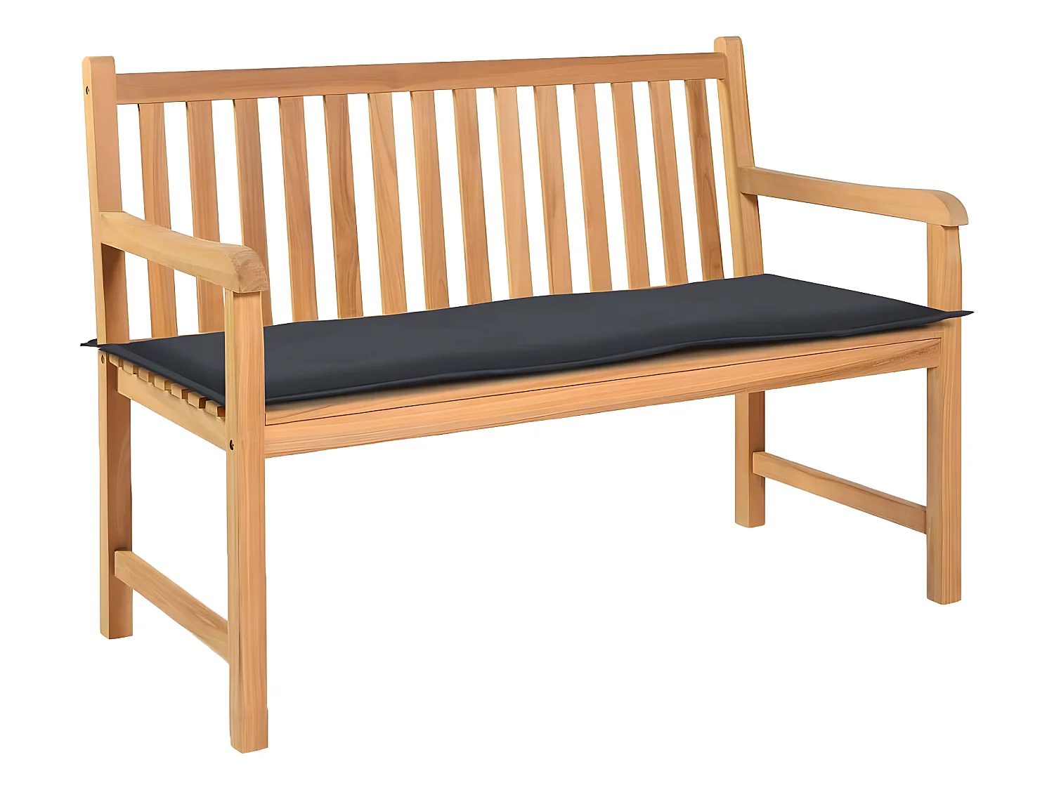 Coussin de banc de tissu 120 x 50 x 3 cm DEC021551