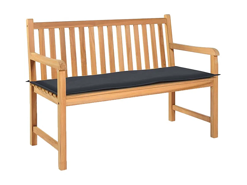 Coussin de banc de tissu 120 x 50 x 3 cm DEC021551