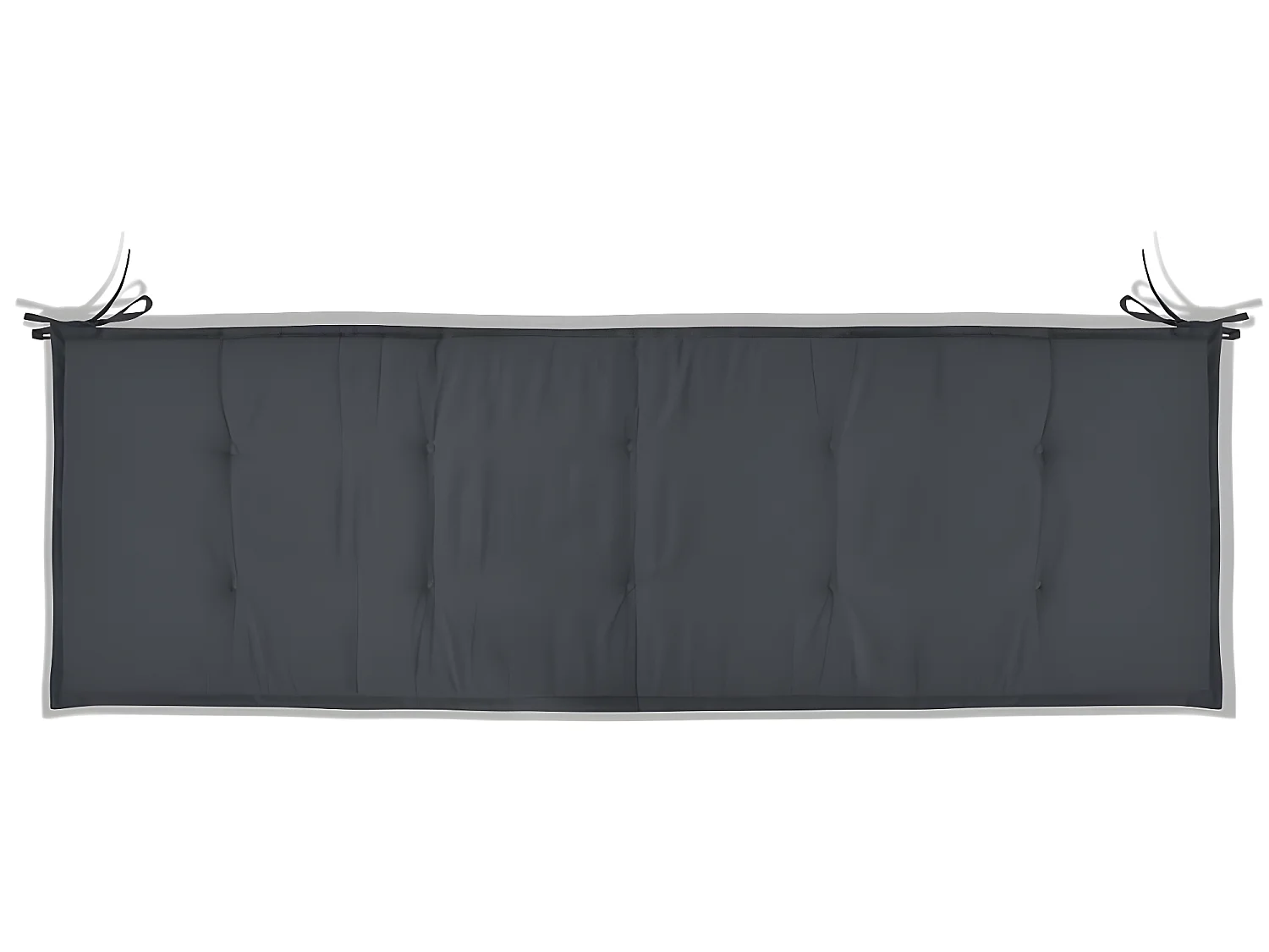 Coussin de banc de tissu 150 x 50 x 3 cm DEC021552