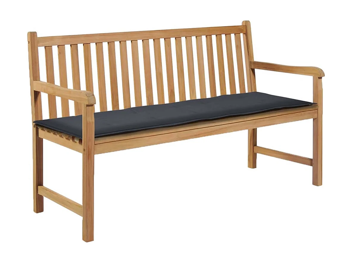 Coussin de banc de tissu 150 x 50 x 3 cm DEC021552