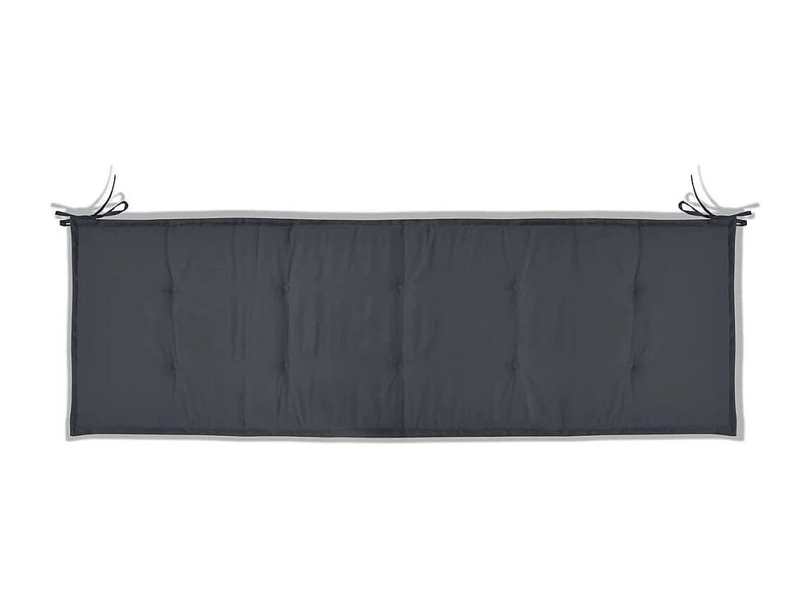 Coussin de banc de tissu 150 x 50 x 3 cm DEC021552