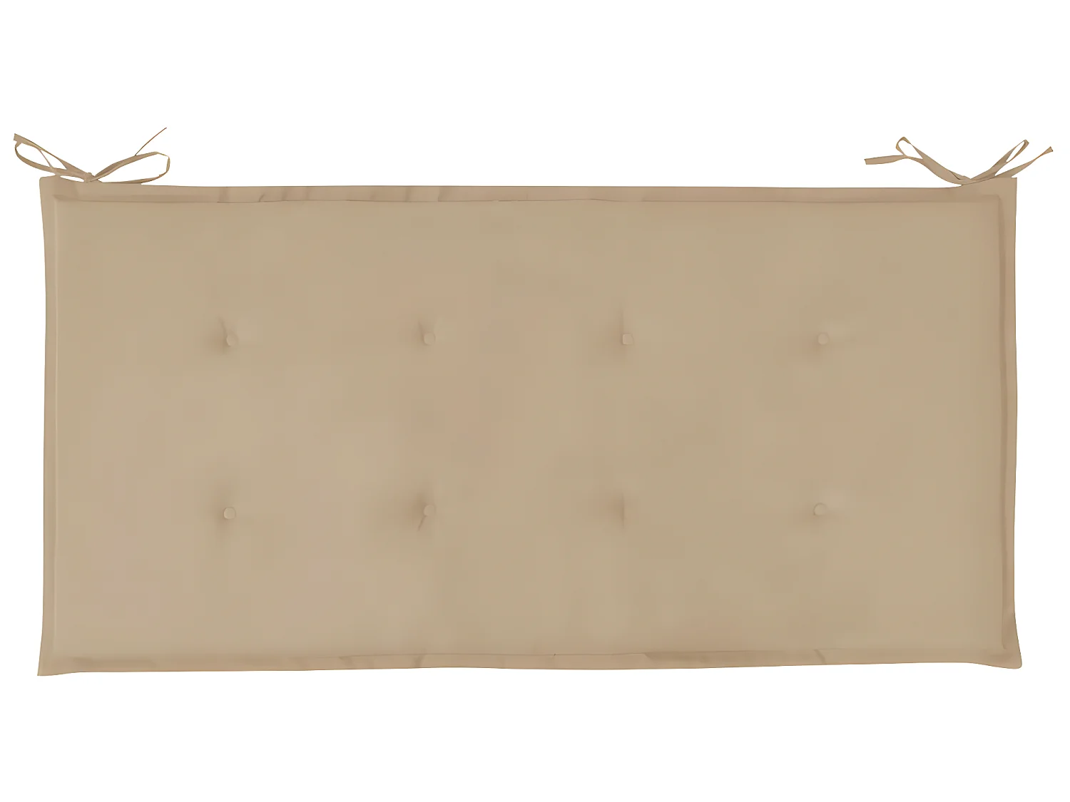 Coussin de banc de beige 100 x 50 x 3 cm DEC021753