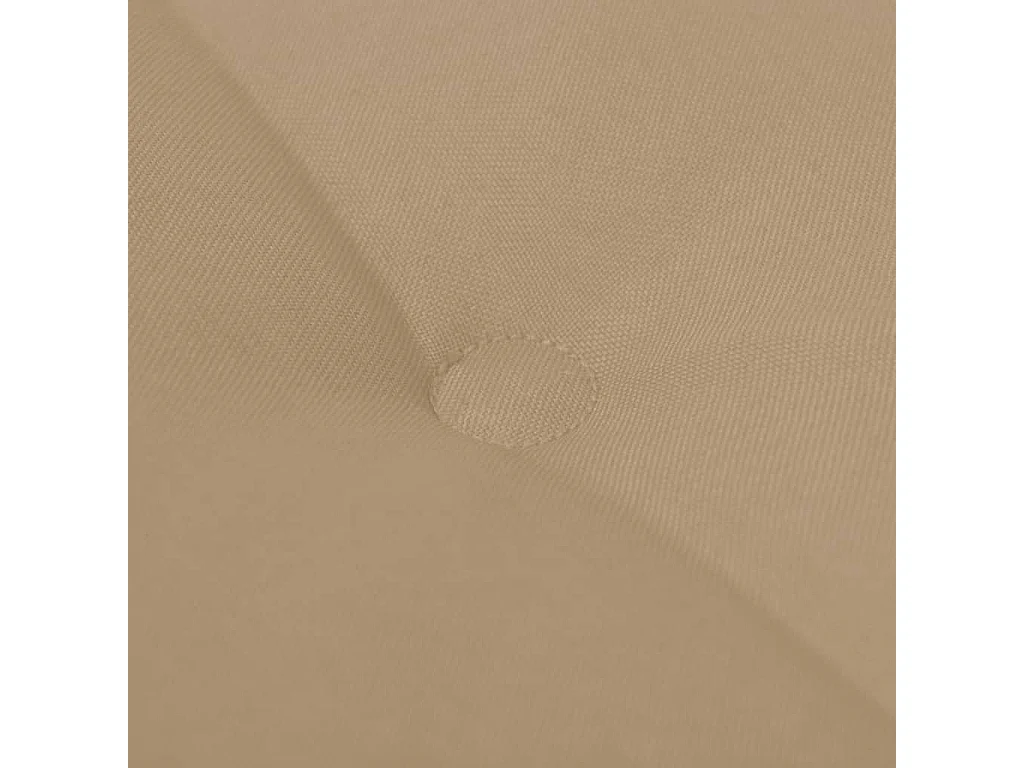Coussin de banc de beige 100 x 50 x 3 cm DEC021753