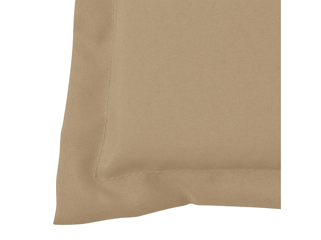 Coussin de banc de beige 100 x 50 x 3 cm DEC021753