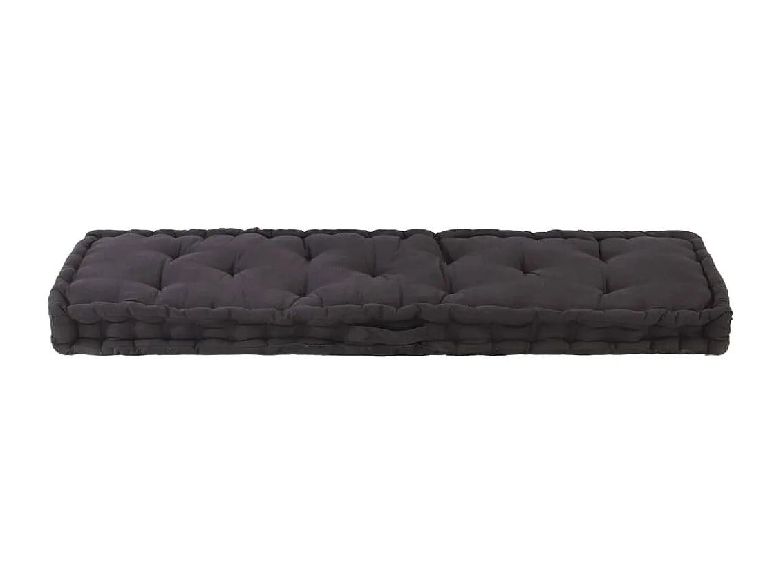 Coussin de plancher de noire 120 x 40 x 7 cm DEC021807
