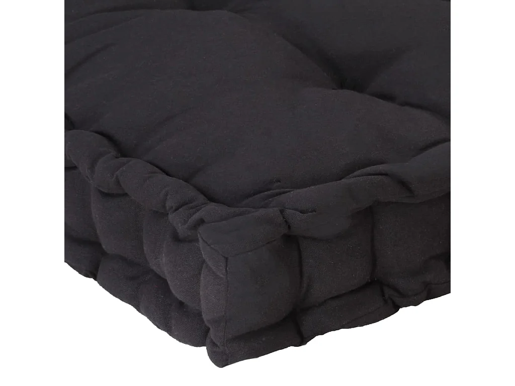 Coussin de plancher de noire 120 x 40 x 7 cm DEC021807