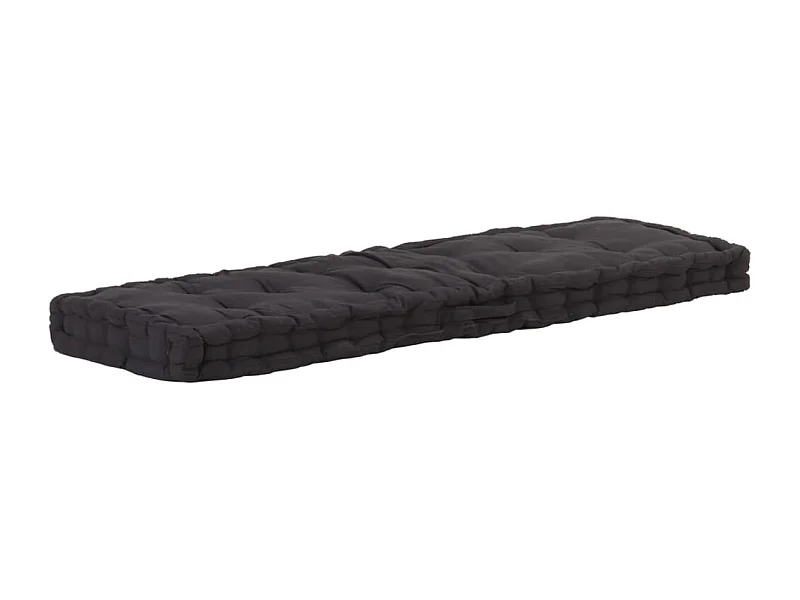 Coussin de plancher de noire 120 x 40 x 7 cm DEC021807