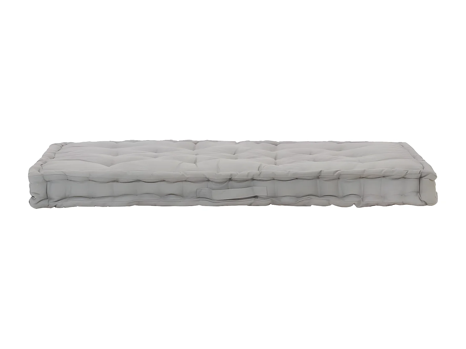 coussin de canapé palette grise 120 x 80 x 10 cm DEC021812