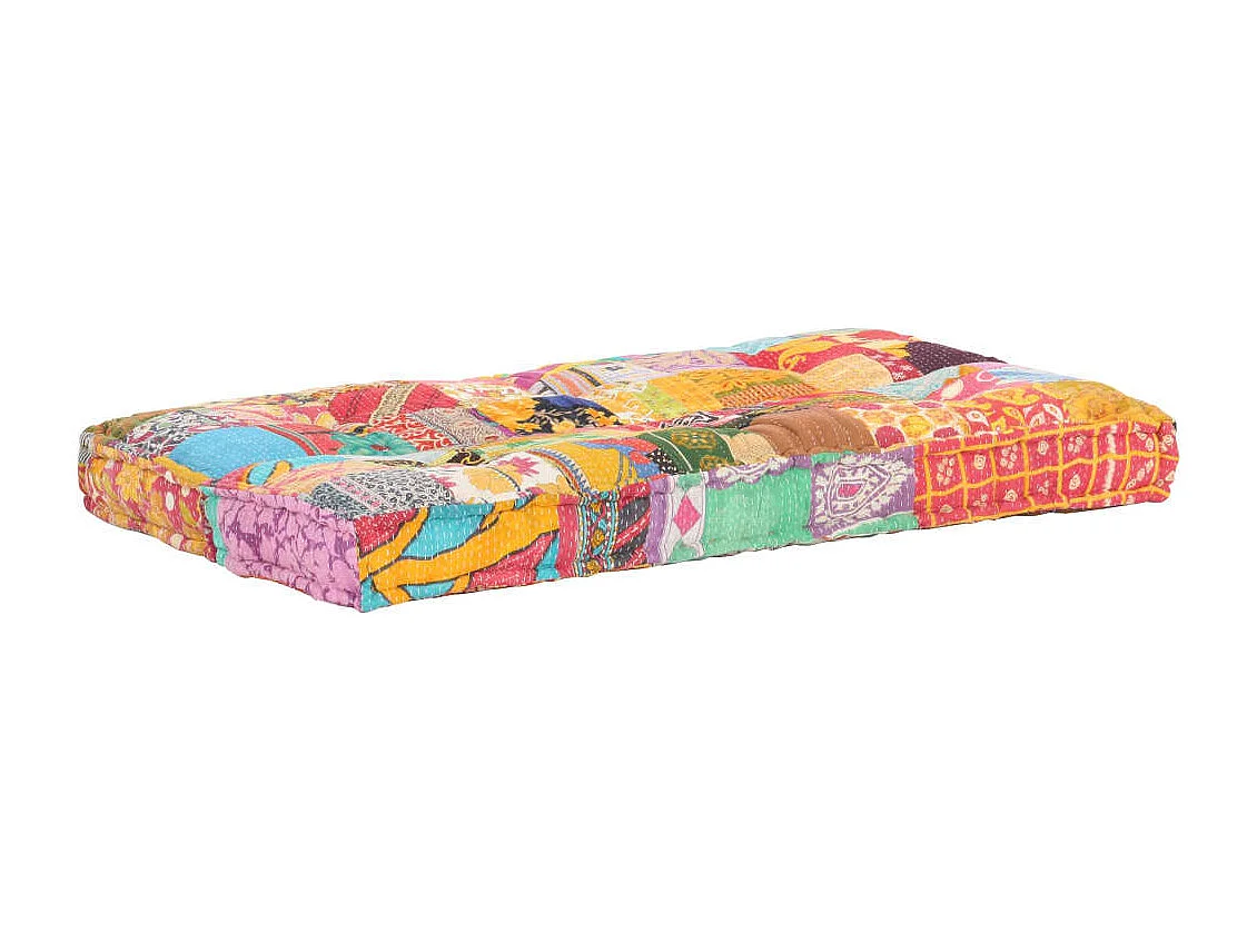 Coussin de canapé-palette 100 multicolore 120 x 80 x 39 cm DEC021313