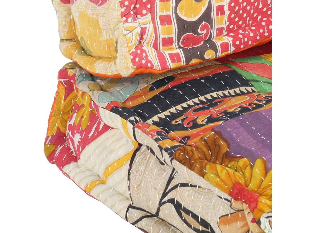 Coussin de canapé-palette 100 multicolore 120 x 80 x 39 cm DEC021313