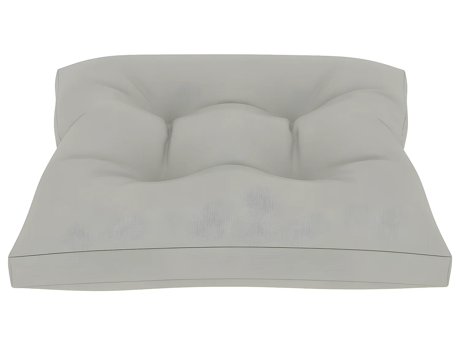 Coussin de plancher de palette sol 60x61x10 cm Taupe DEC021598