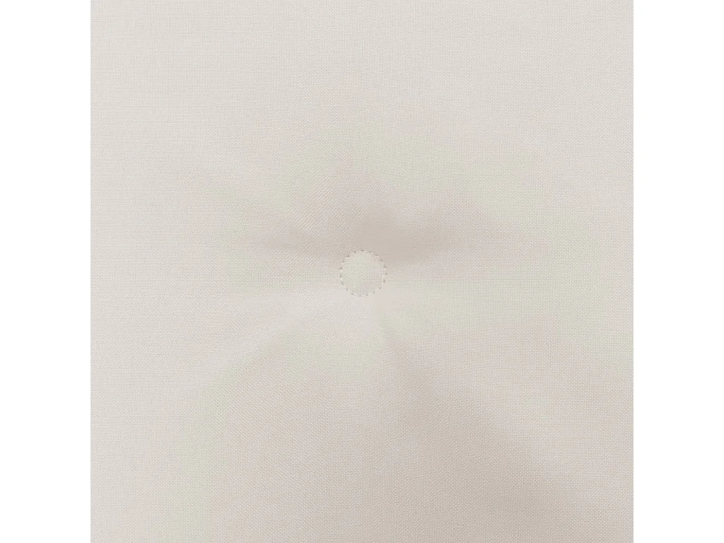 Coussin de banc de crème 200 x 50 x 3 cm DEC021737