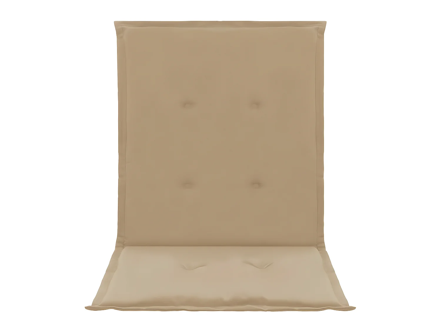 lot de 2 coussins beige 100 x 50 x 3 cm DEC021692