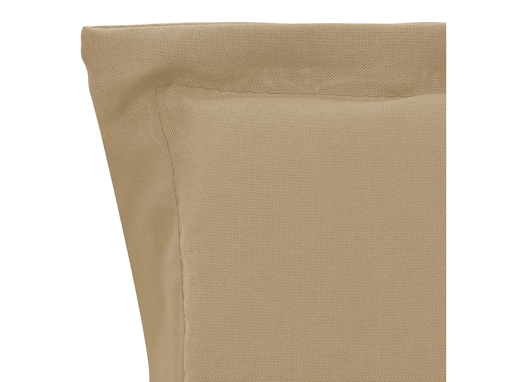 lot de 2 coussins beige 100 x 50 x 3 cm DEC021692