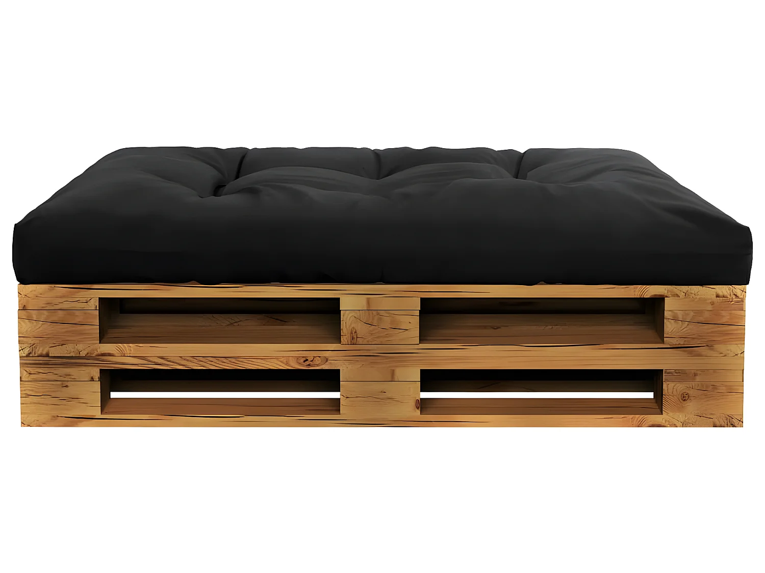 Coussin de siège de noire 120 x 80 x 10 cm DEC021630