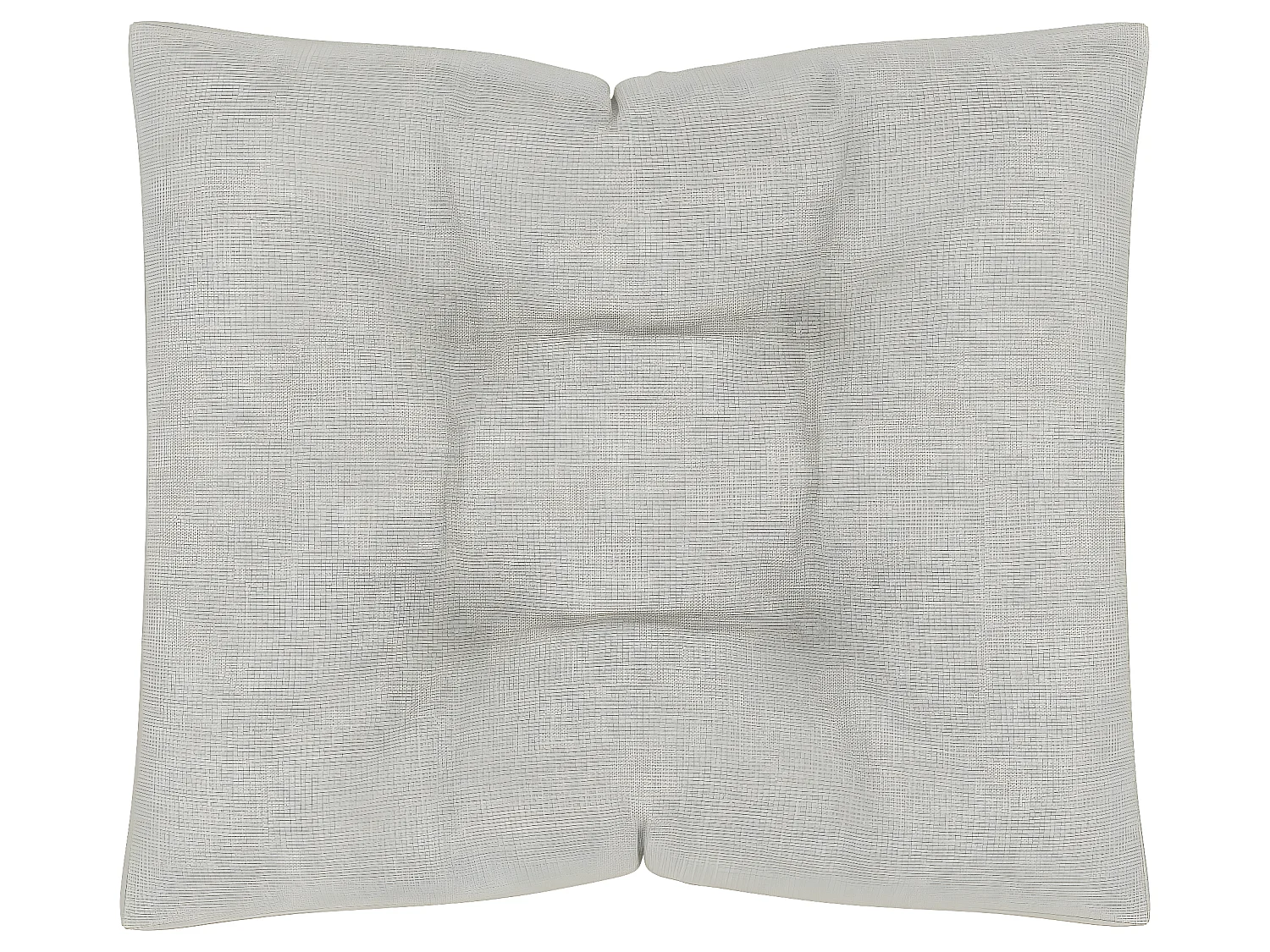 Coussin de plancher de beige 60 x 61 x 10 cm DEC021601