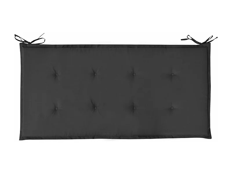Coussin de banc de noire 120 x 50 x 3 cm DEC021746