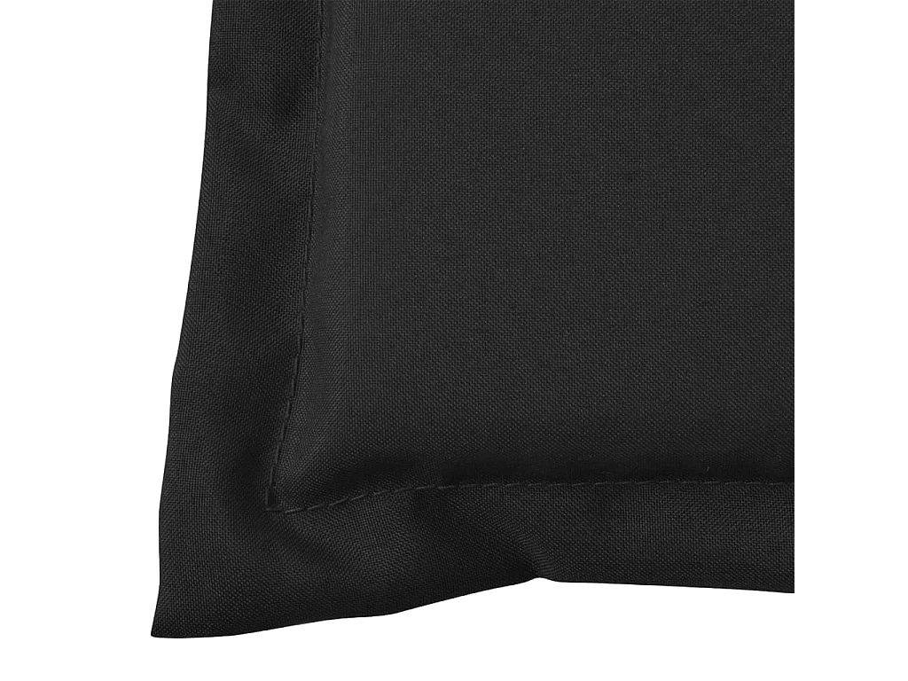Coussin de banc de noire 120 x 50 x 3 cm DEC021746